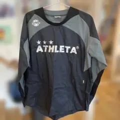 ATHLETA ピステ 長袖 M 黒/グレー