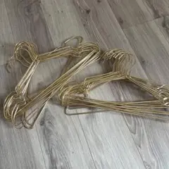 アルミ合金　ハンガー　金属　ゴールド　25本セット