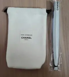 ★CHANEL シャネル ノベルティ 巾着ポーチと扇子
CHANEL