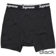 Supreme ブラック ボクサーパンツ 未使用