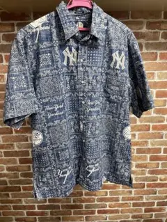 アロハシャツ Reyn Spooner MLB YANKEES サイズL