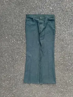 70s リーバイス　Levi'sスラックス　スタプレ　ビンテージ　グリーン