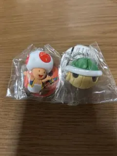 スーパーマリオ　キーホルダー　2個セット