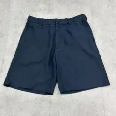 CHAPS　チャップス　ハーフパンツ　ショートパンツ　古着　ネイビー　紺　W32