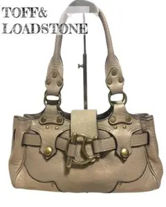 TOFFu0026LOADSTONE トフアンドロードストーン トートバッグ グレー 金