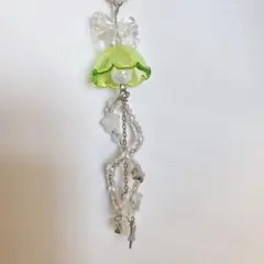 クラゲ チャーム キーホルダー