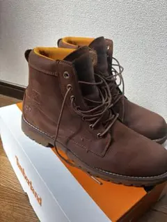 Timberland ブラウンレザーブーツ