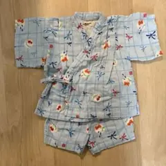 ホットビスケッツ　ミキハウス　甚平