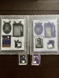 ポケモンセンターオンライン　アクリルスタンド ゲンガー　ブラッキー　おまけ