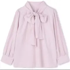 スーツセレクト サマンサタバサ ボウタイ ブラウス ピンク M