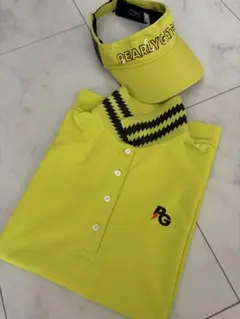 PEARLY GATES ポロシャツ・サンバイザーセット