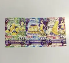 アイカツカード 神崎美月　イエロームーンカクタス　ちゃお3点セット　⑦