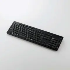 ELECOM Bluetooth静音フルキーボード TK-FFBM03SKBK