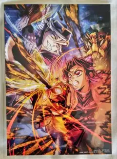 鬼滅の刃　劇場版　来場特典A5イラストカード 胡蝶しのぶVS童磨