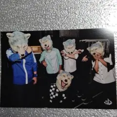 MAN WITH A MISSION サイン入り写真（サインは印刷）