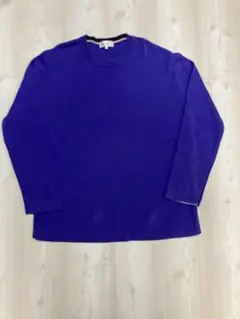 ABAHOUSE コットンクルーネックセーター バープル