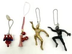 スパイダーマン ストラップ 4個セット
