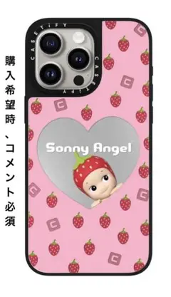 CASETiFY iPhone16PRO　ケース　ソニーエンジェル　ストロベリー CASETiFY iPhone16PRO ケース ソニーエンジェル ストロベリー