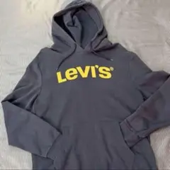 【TM48】Levi's プルオーバーパーカー ネイビー　M リーバイス