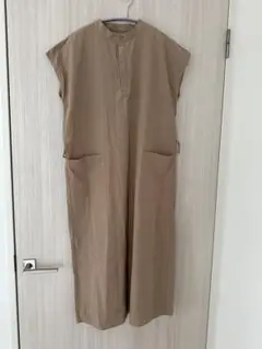 koe ノースリーブシャツワンピース ベージュ（値下げしました！）