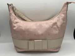 PRIVATE LABEL ピンク リボン 2WAYバッグ