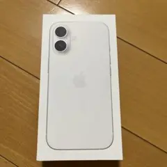 APPLE iPhone 16 128GB ホワイト MYDR3J-A