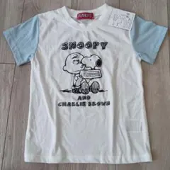 新品未使用タグ付き　PEANUTS スヌーピー Tシャツ 120サイズ