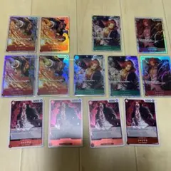 ワンピースカード　シャンクスSRセット