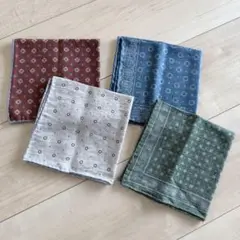 ポケットチーフ 4枚セット