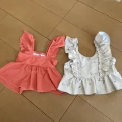 セパレート水着 100cm 110cm フリル付き