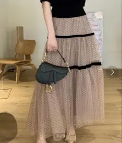 チュール スカート