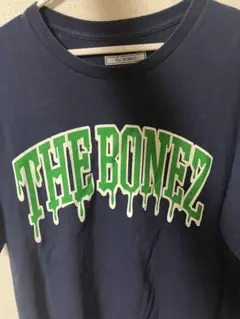 THE BONEZ ネイビー Tシャツ　L