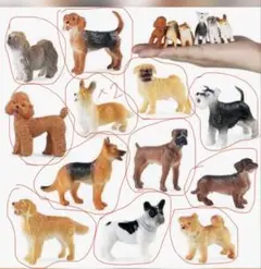 犬フィギュア 21匹セット