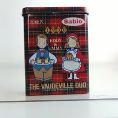 サンリオ THE VAUDEVILLE DUO 空き缶 昭和レトロ
