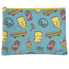 新品未開封 THE SIMPSONS フラットポーチ ⑥ シンプソンズ