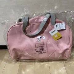SNOOPY ピンク　バック
