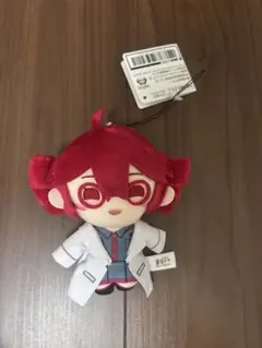 重音テト 　ぬいぐるみマスコット 白衣