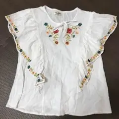 パラビオン 刺繍 トップス
