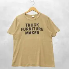 トラッカーユニフォーム ロゴプリント 半袖 クルーネック コットン Tシャツ 1