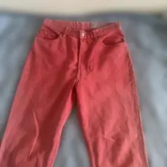 Levi's ピンク ストレートジーンズ