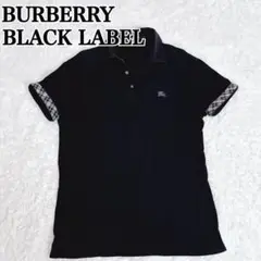 【BURBERRY BLACK LEBEL】バーバリー ポロシャツ ノバチェック