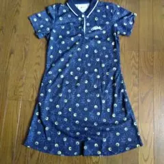 Kolwin花柄ポロワンピース