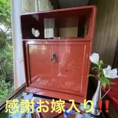 N様へ感謝お嫁入り‼️これさえあれば‼️茶道具 漆塗 松葉あけぼの器局根来茶盆付棚
