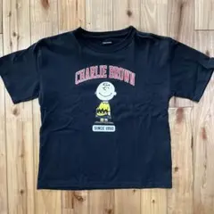フリークスストア チャーリーブラウンTシャツ ブラック　150