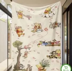 プーさんブランケット