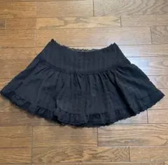 BLACKUP 黒　ミニスカート