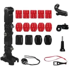 オートバイ ヘルメット 顎 ブラケット GoPro用 オートバイ