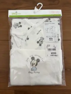 Disney baby ミッキーマウス 短肌着 50-60cm 2枚セット