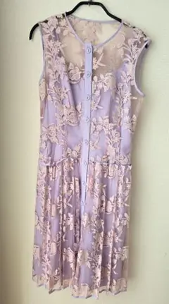 nanette lepore ノースリーブ レースワンピース