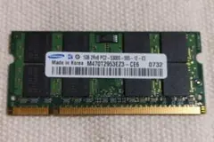 サムスン メモリ 1GB 667MHz DDR2 PC2-5300S